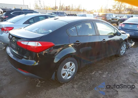 2014 Kia Forte Lx from USA, damaged, VIN KNAFK4A63E5137858